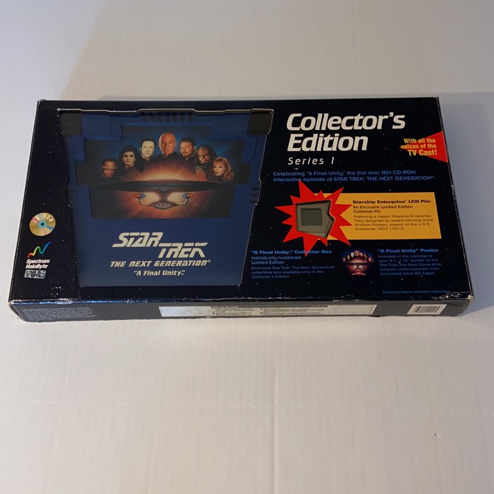 Spectrum HoloByte 1994 Star Trek Collector’s Edition Series 1 Interactive CD-Rom
